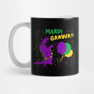 Mardi Grawr - Kids Mardi Gras design Mug